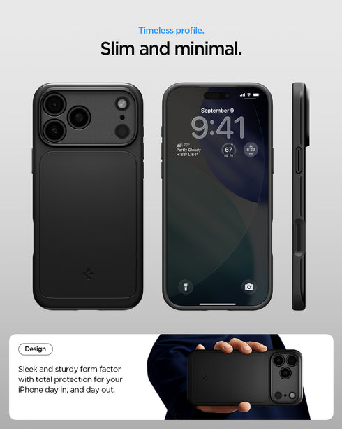 Spigen iPhone 17 Pro Max Case – Thin Fit (MagFit)